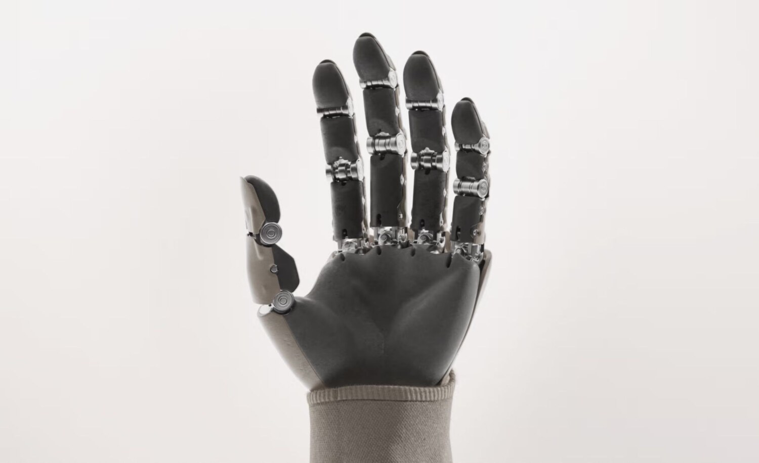 Articulated robotic hand reference