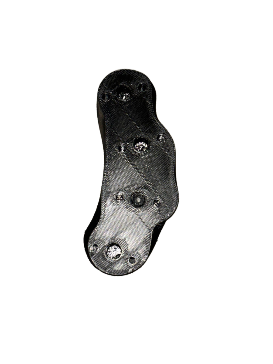 Palm shaped with an internal tendon mesh